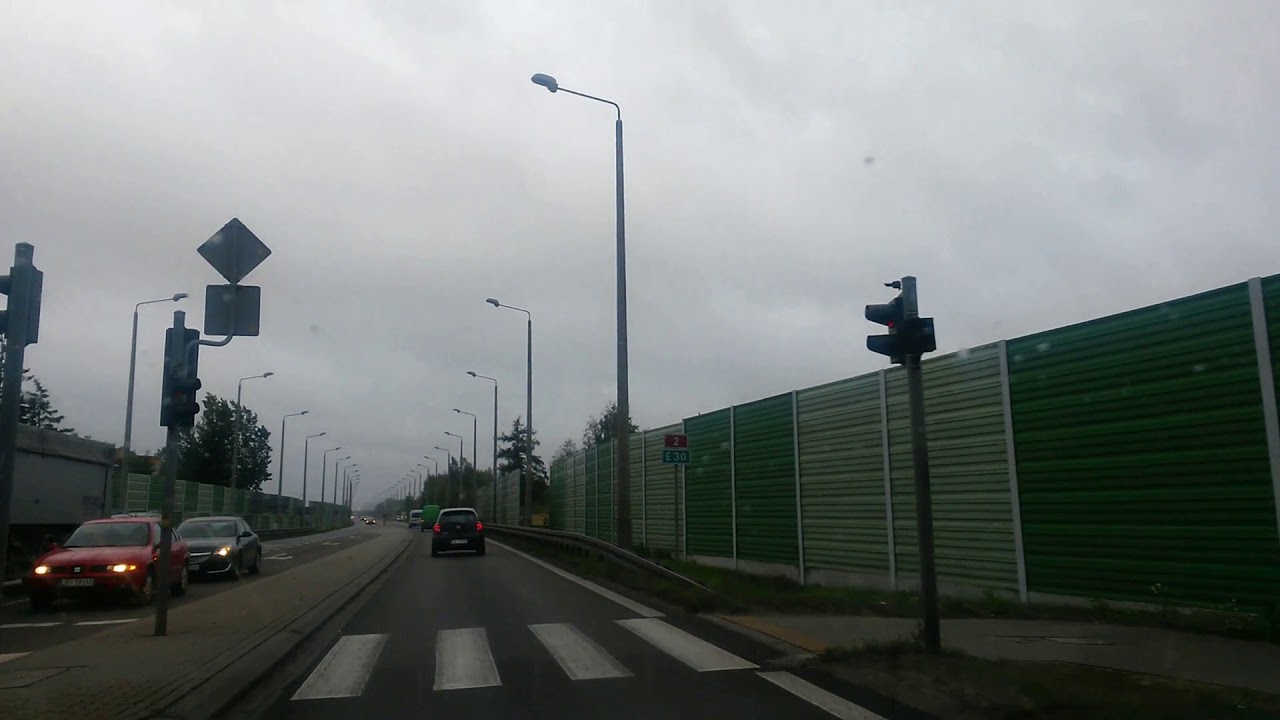В Италию на машине из Москвы в отпуск. Серия 6. Польша дождь и солнце.