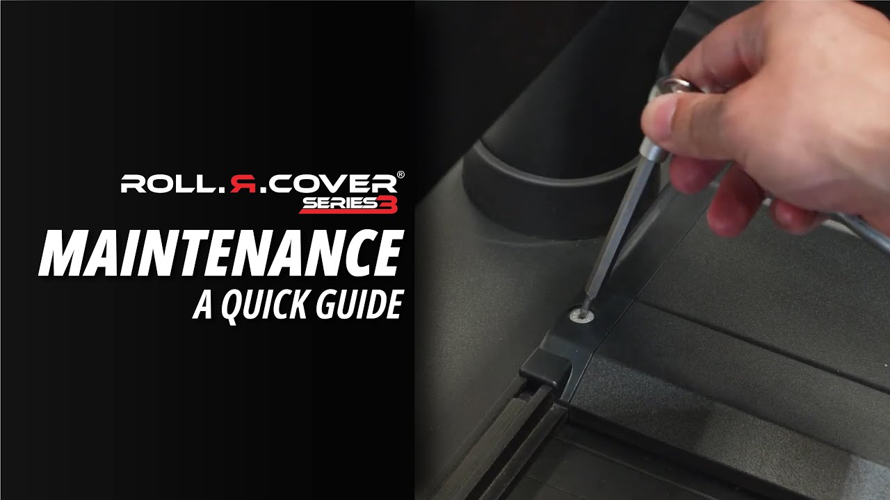 Series 3 Roll R Cover Maintainence