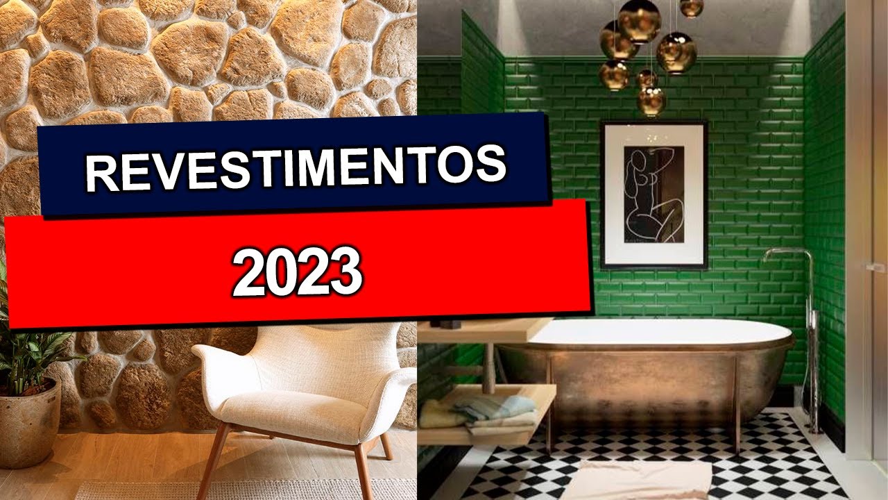 REVESTIMENTOS que estão em alta 2023