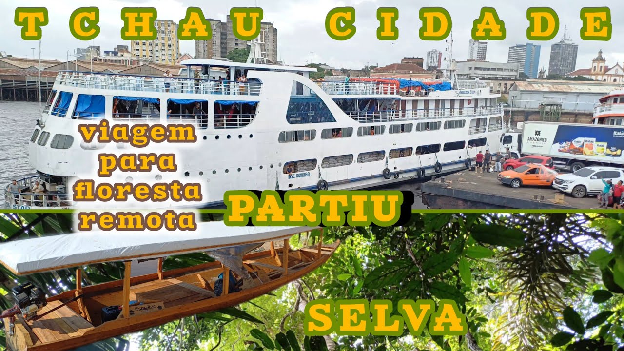 VIAGEM  PARA  SELVA / FLORESTA  REMOTA - RESUMIDO