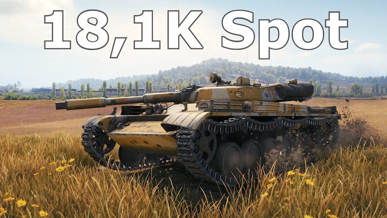 World of Tanks T-100 LT  - Silent Scout – Over 18K Spotting.