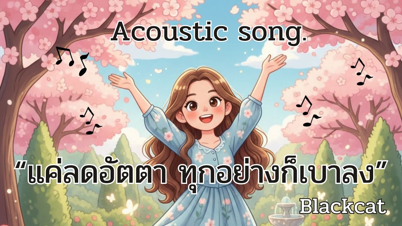 บางทีเราไม่ได้เหนื่อยเพราะโลก แต่เหนื่อยเพราะเราเองแบกคำว่า “ตัวฉัน”ไว้ตลอดเวลา acoustic song