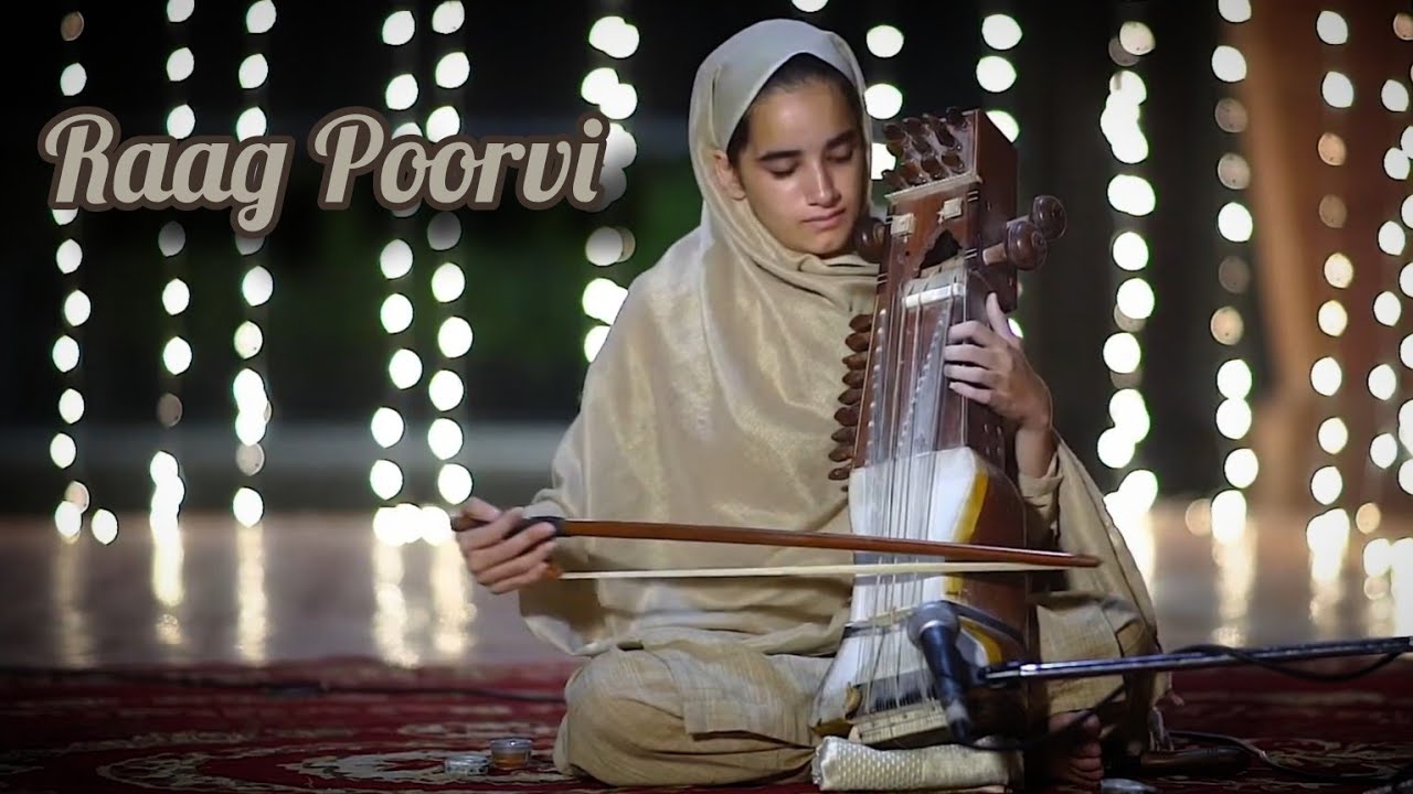 Very rare and difficult raga POORVI  played by Prabhjeet kaur Namdhari.