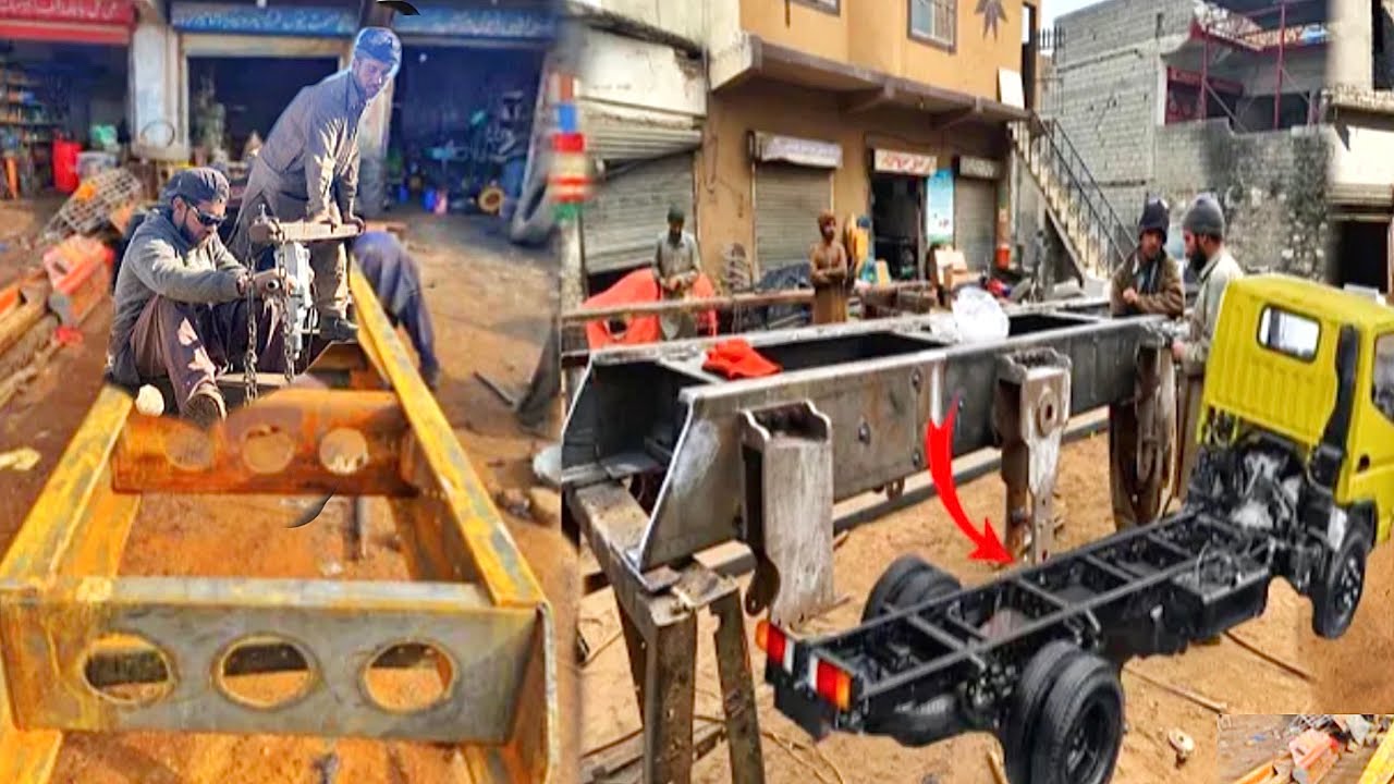 Handmade Hino Truck Manufacturing-Truck MANUFACTURING Process In Local Workshop