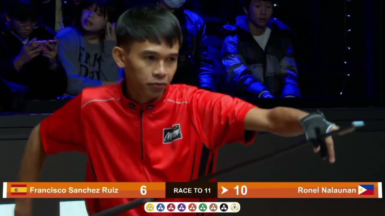 Semi Finals 😱 Ronel Nalaunan 🇵🇭 🆚 🇵🇷 Francisco Ruiz Sanchez // 4th Universal Chinese Taipei Open