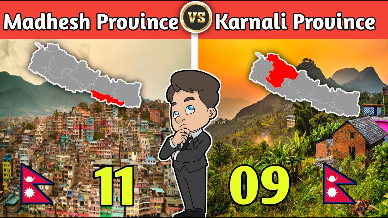 Madhesh Province VS Karnali Province Comparison 2023-Nepal Province Comparison Madhesh Vs Karnali🇳🇵
