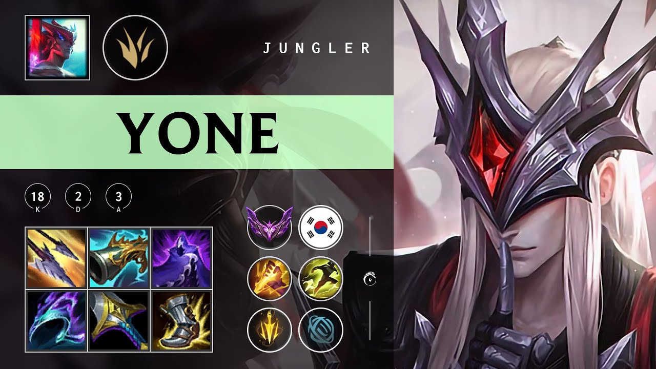 Yone Jungle vs Sylas - KR Master Patch 25.22