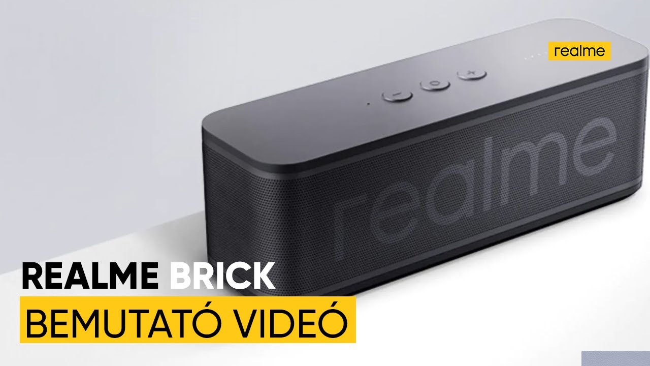 realme Brick Bluetooth Speaker bemutató | realme Magyarország