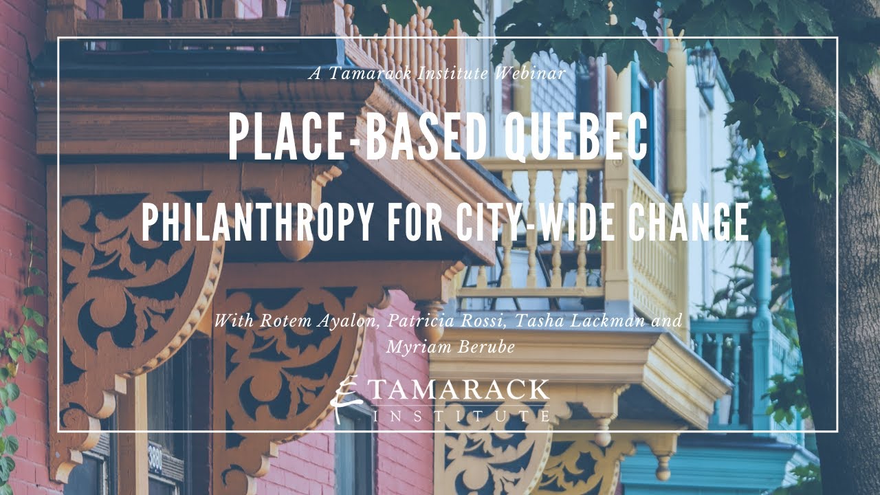 Place-based Philanthropy for City-wide Change