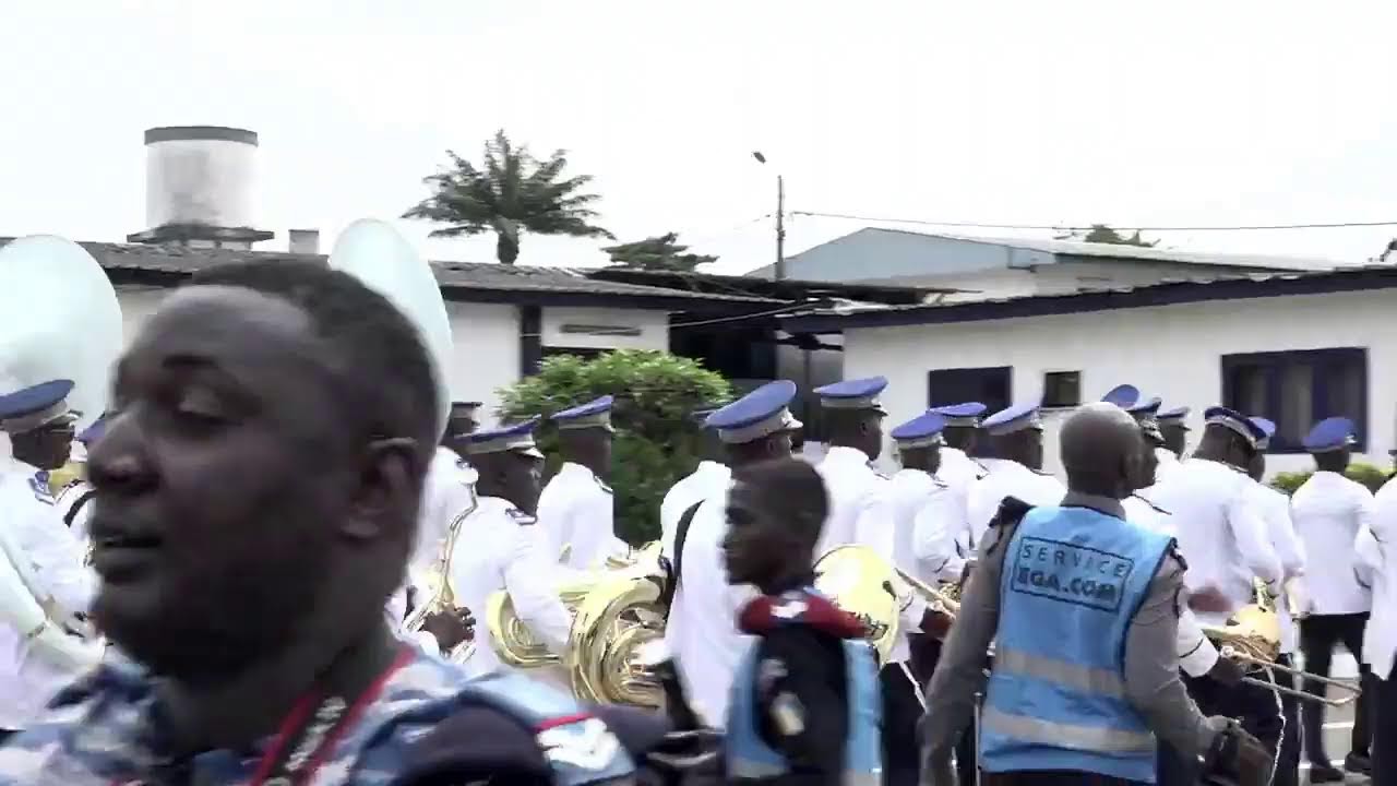 BAPTEMES DE PROMOTIONS  ET DE PRESTATION DE SERMENT A L'ECOLE DE GENDARMERIE D'ABIDJAN (2024)
