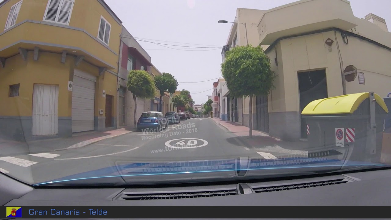 725 Driving in Gran Canaria - TELDE 2018