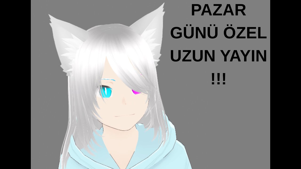 Pazar günü özel uzun yayın!!!