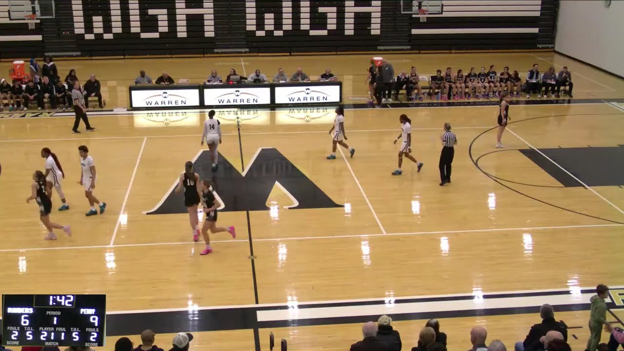 Warren G. Harding High School vs Massillon Perry High School Womens Varsity Basketball