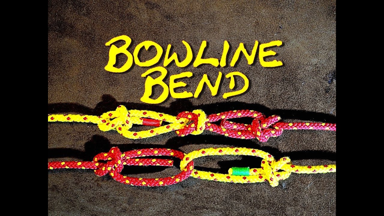Bowline Bend - Enhanced Bowline Bend - Two Bowlines - How to Join Rope Using Two Bowlines 🛠