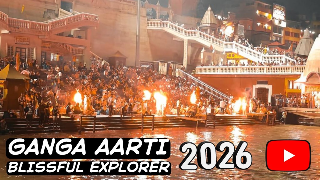 GANGA AARTI 2026 🕉️ | FULL VLOG | BLISSFUL EXPLORER