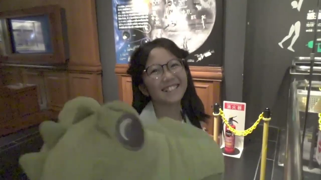 千葉市科学館に行ったよ10[ひなぼこ楽団]菜さんレポートチームグリーン