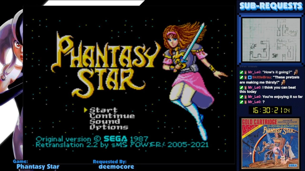 Sub-Requests: Phantasy Star, Part 5