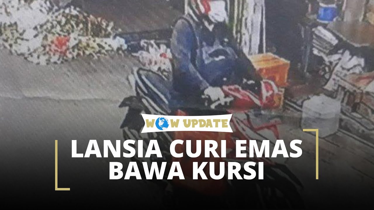 Lansia Rampok Toko Emas di Jakarta Barat, Bawa Kursi untuk Lompati Etalase
