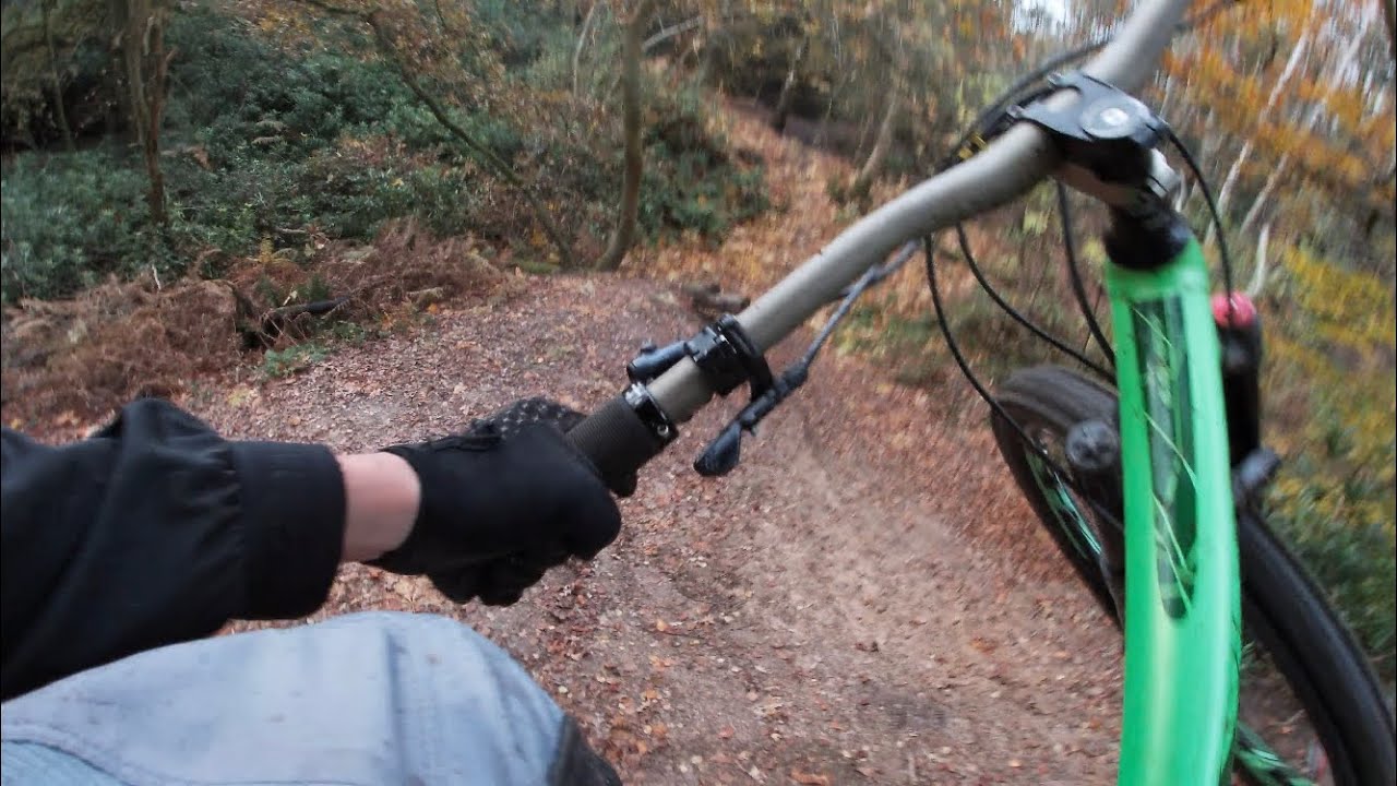 Best public trails in England | Surrey Hills | RAW POV MTB Footage