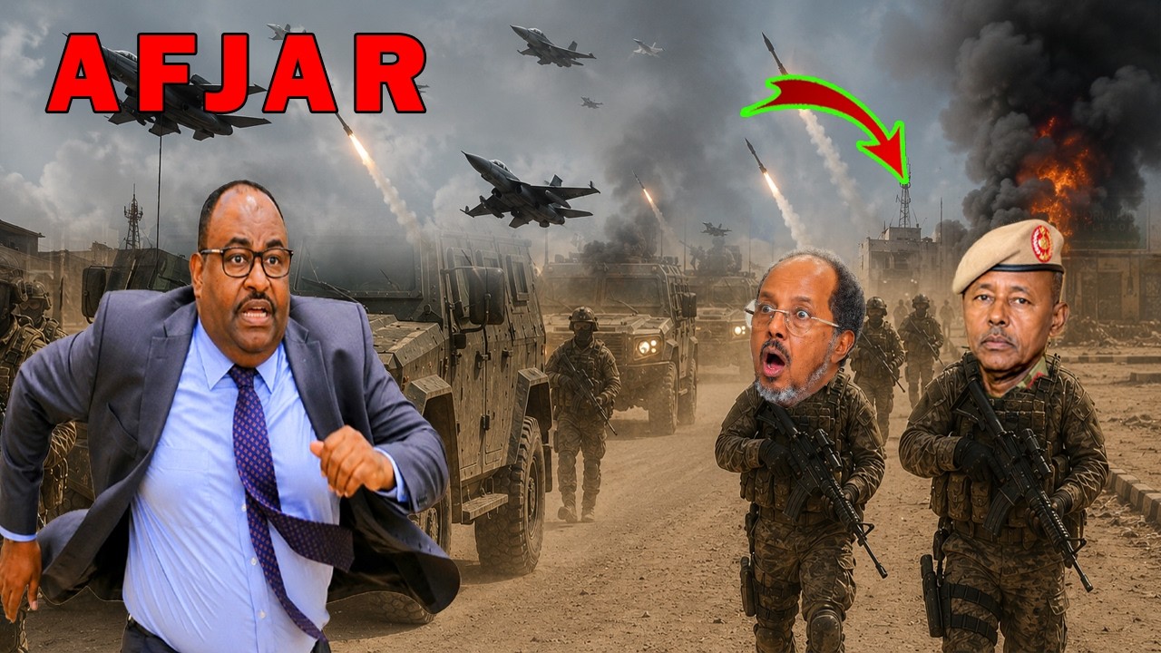 DEG DEG: Ciidanka GEN Jimcaale oo Saakay 4-Jiho uga daatay Garoowe & Dani oo dalka ka Cararay..