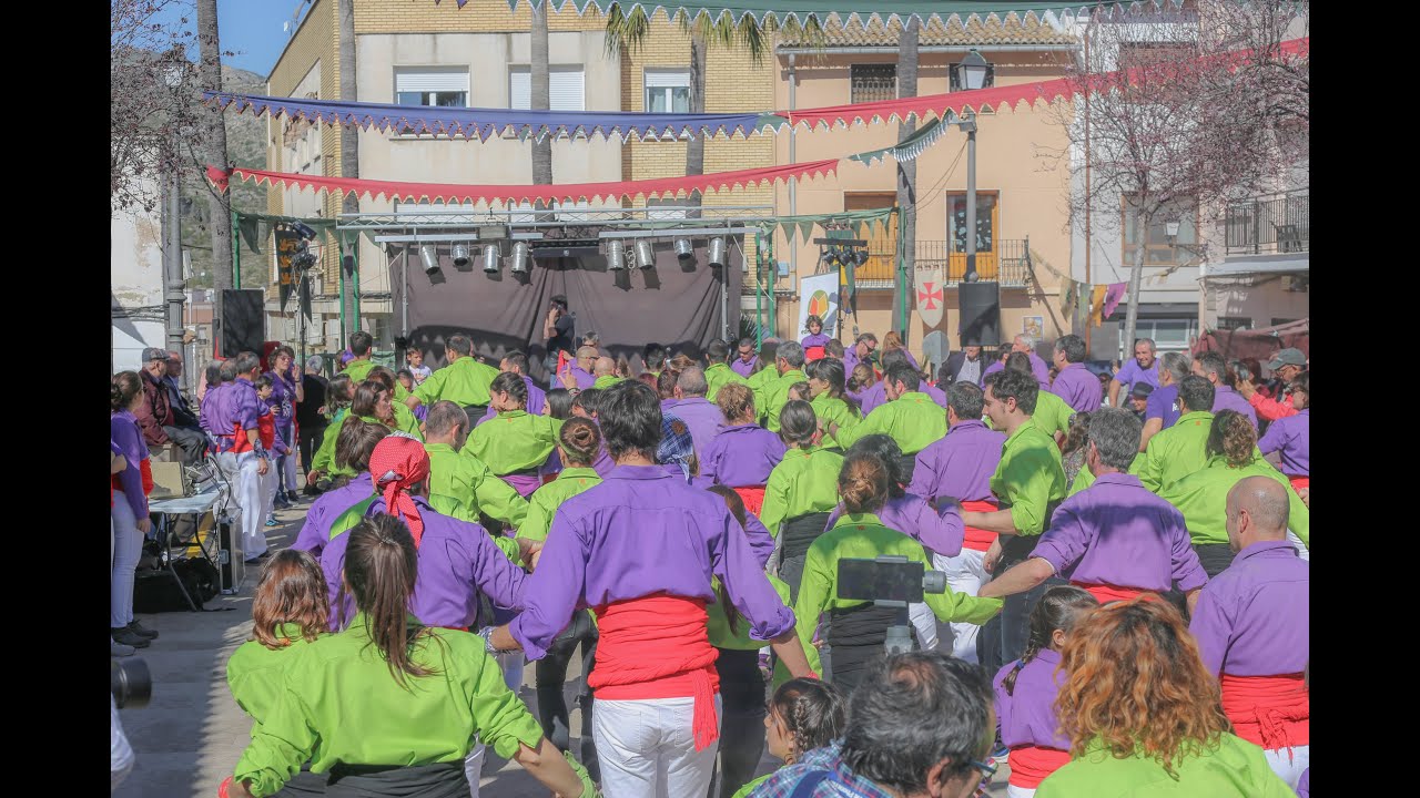 Ball Polca d'Ours, Porrat de Sant Macià 2020 (Ròtova) - Muixeranga de la Vall d'Albaida amb la Safor
