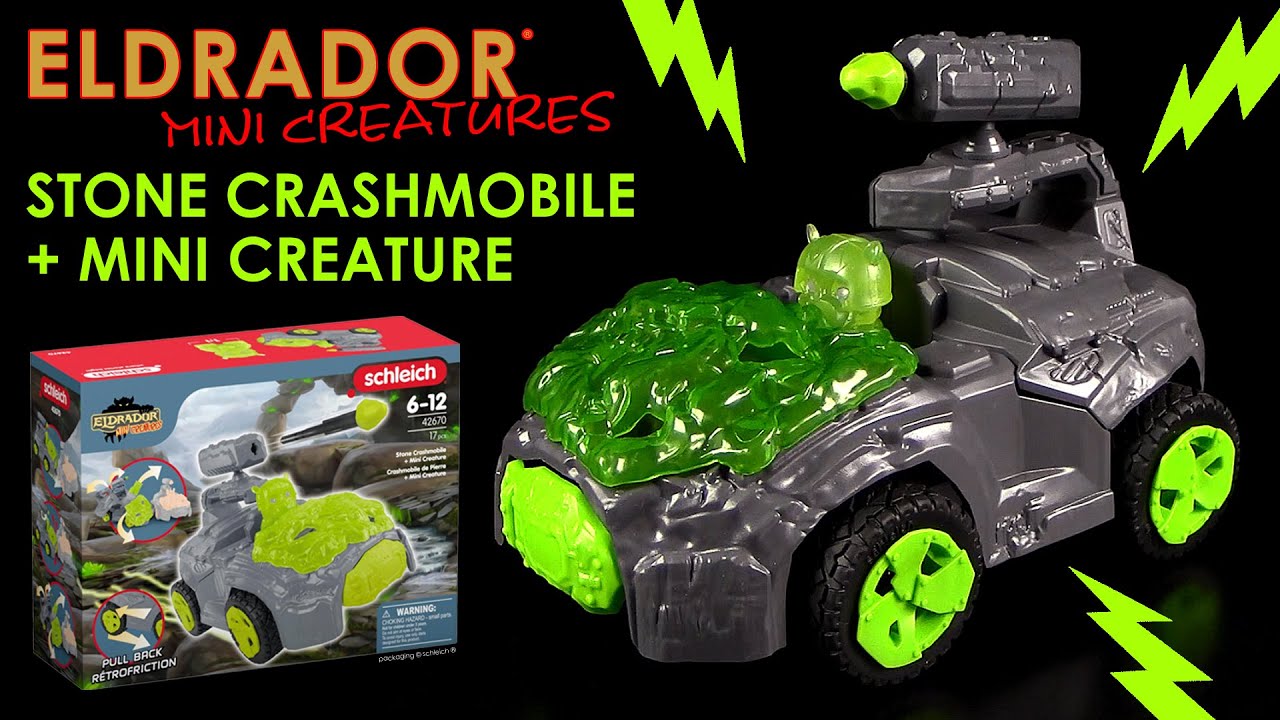 Schleich ® Eldrador ® Mini Creatures - Stein Crashmobil + Mini Creature - Unboxing & Meinung