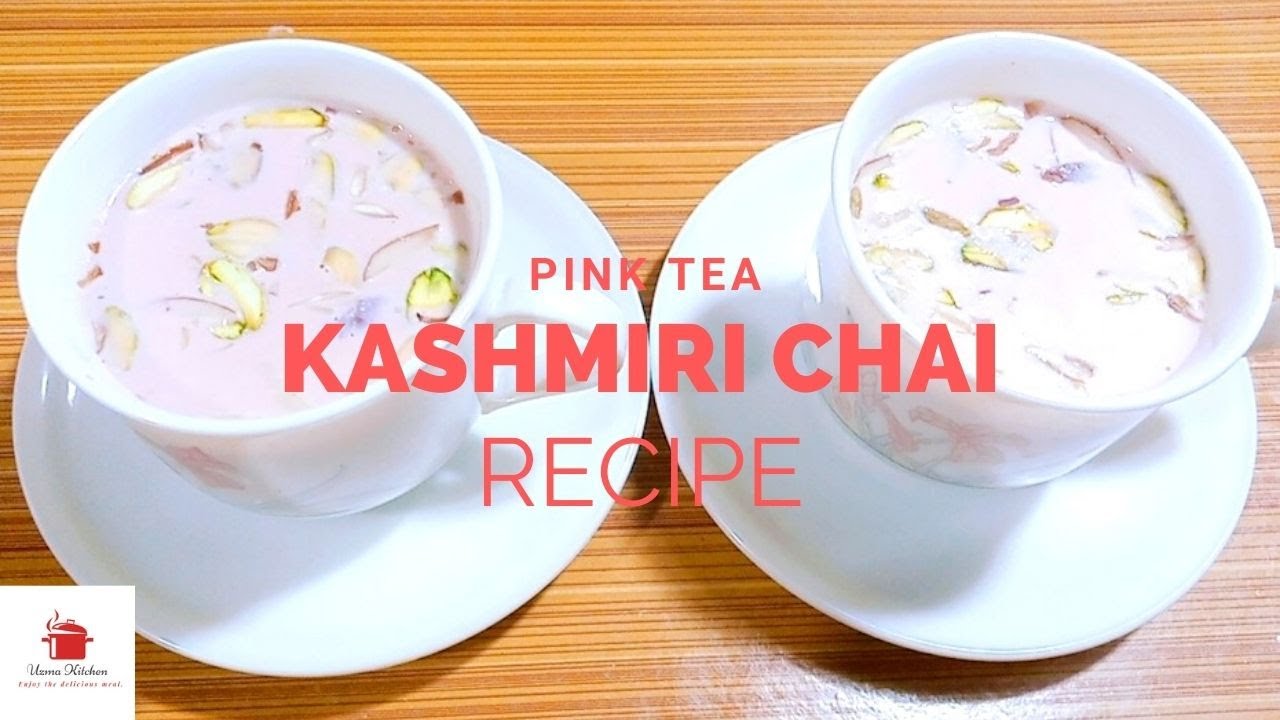 Kashmiri Chai Recipe | کشمیری چائے | Pink Tea Recipe | Gulabi Chai by Uzma Kitchen