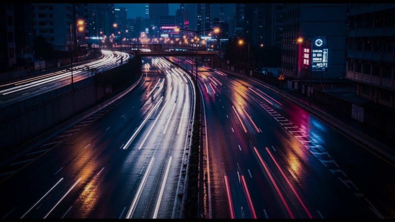 Neon Afterglow | Cinematic Night Drive Electronic Music