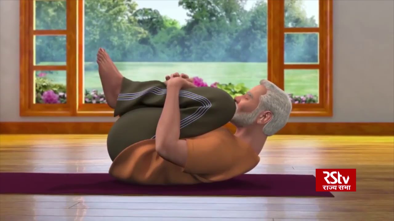 PM Modi shares animated video of Pawanmuktasana, promotes yoga