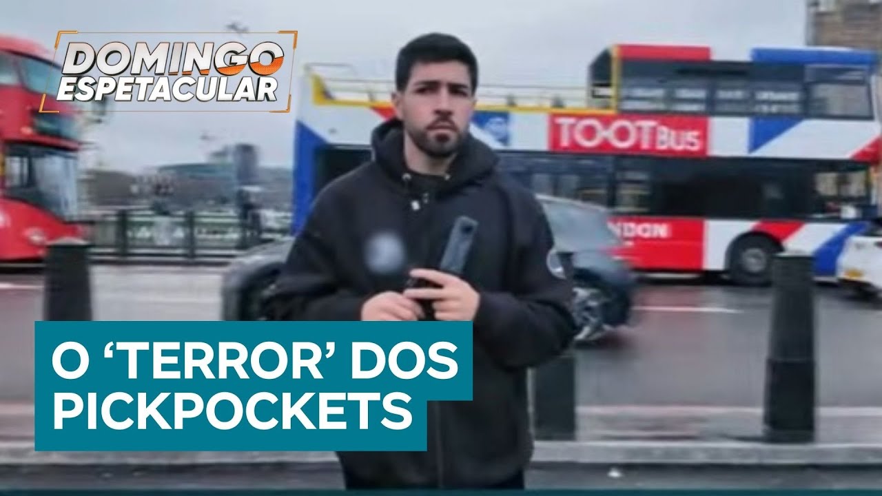 Conheça o brasileiro que virou caçador de ladrões de carteira em Londres