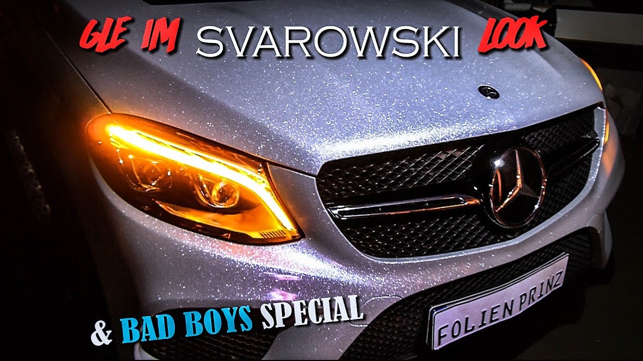 MERCEDES GLE im SWAROVSKI LOOK + PORSCHE | BAD BOYS Movie Special