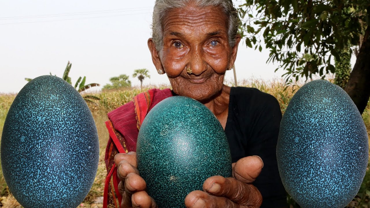 Emu eggs Recipe | Health Eggs Curry | Delicious Emu Curry | Country  foods