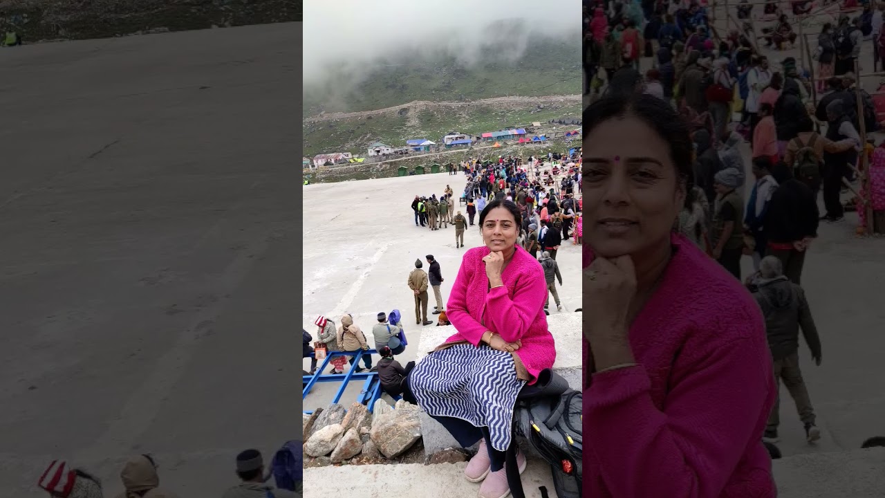 #Holy visit to Kedarnath felt heaven in earth ❤️