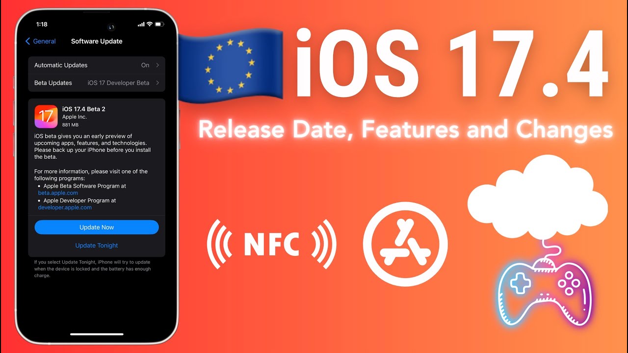 iOS 17.4 Features 🔥 Release Date and 🇪🇺 Changes