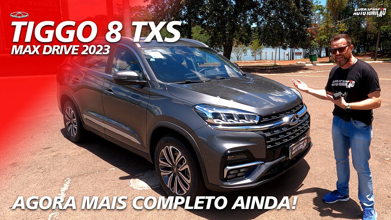 TIGGO 8 TXS MAX DRIVE 2023 - Conheça Tudo Na Prática!