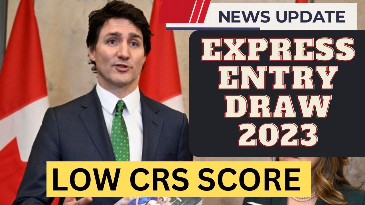NEW EXPRESS ENTRY DRAW - 📣LOW CRS SCORE 2023 (21,000 PR in 15 Days)