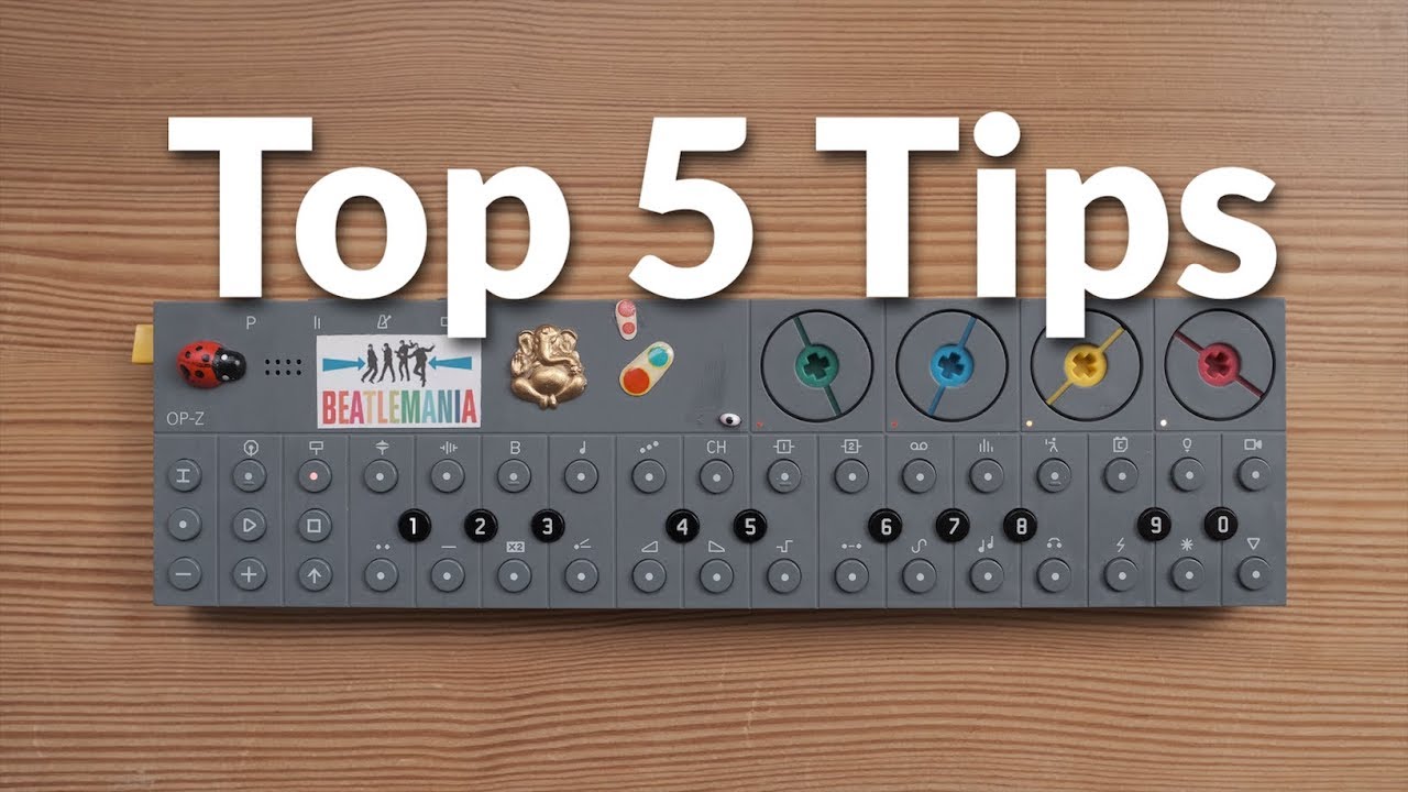 Top 5 Tips and Tricks Teenage Engineering OPZ and WHY they're useful
