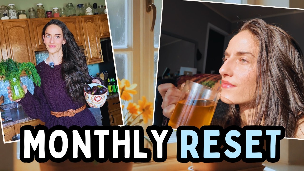 April Reset 🌷 optimizing, healthy habits + prepping for a new season of life