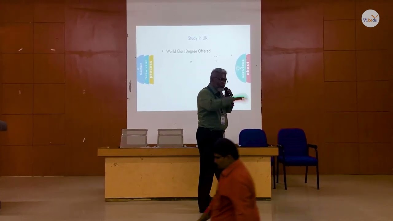 Hindustan College Seminar on Study Abroad  |  Vibedu Study Abroad | Coimbatore