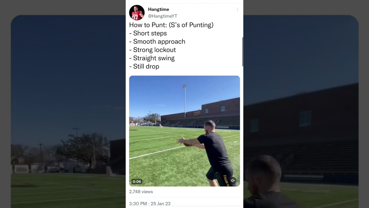 Keys to Punting - Michael Turk
