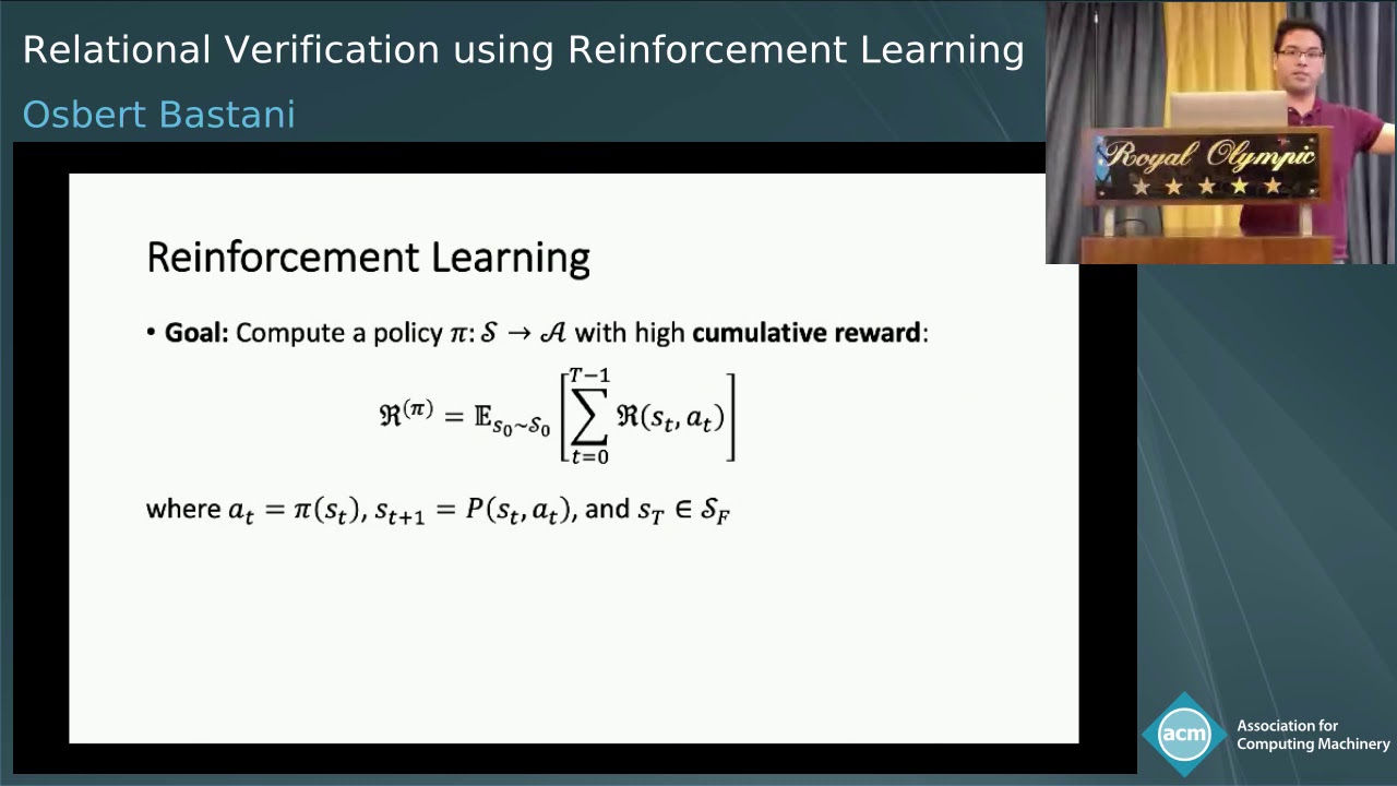 Relational Verification using Reinforcement Learning