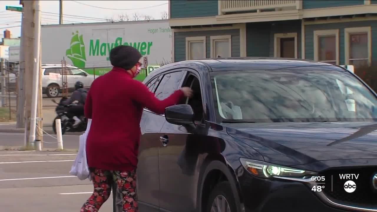 Mass Ave. businesses team up for curbside pickup event