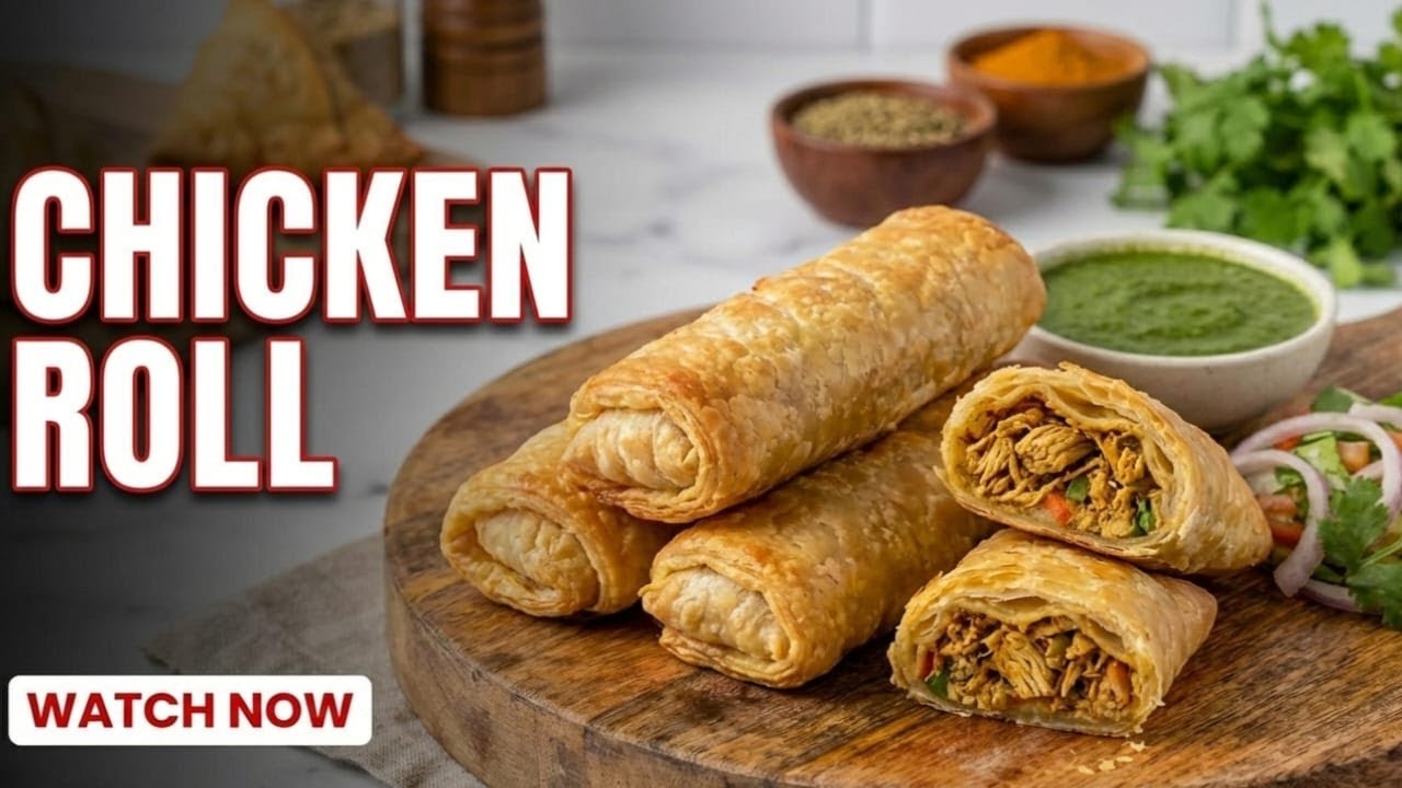Chicken Spring Rolls - Make and Freeze Recipe - Chicken Roll - Sabzi Roll (Ramzan Special Recipe)