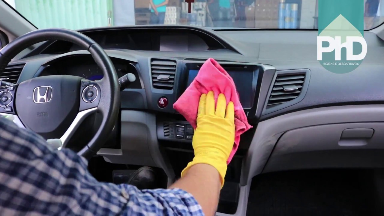 Limpeza automotiva a seco completa - TV PhD