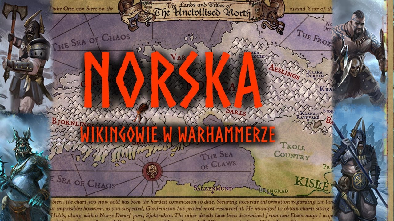 Norska - Wikingowie w Starym Świecie | PRZEWODNIK PO ŚWIECIE WARHAMMERA