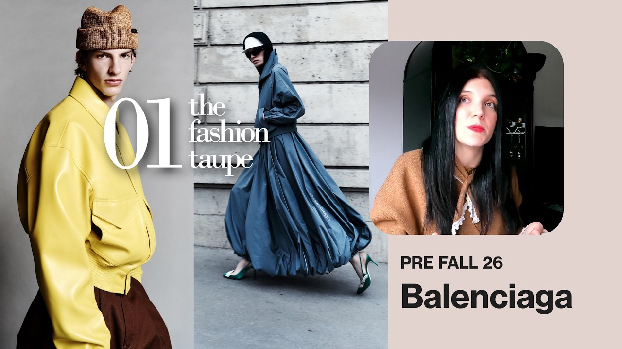 Balenciaga volviendo a la sofisticación...¿perdida?