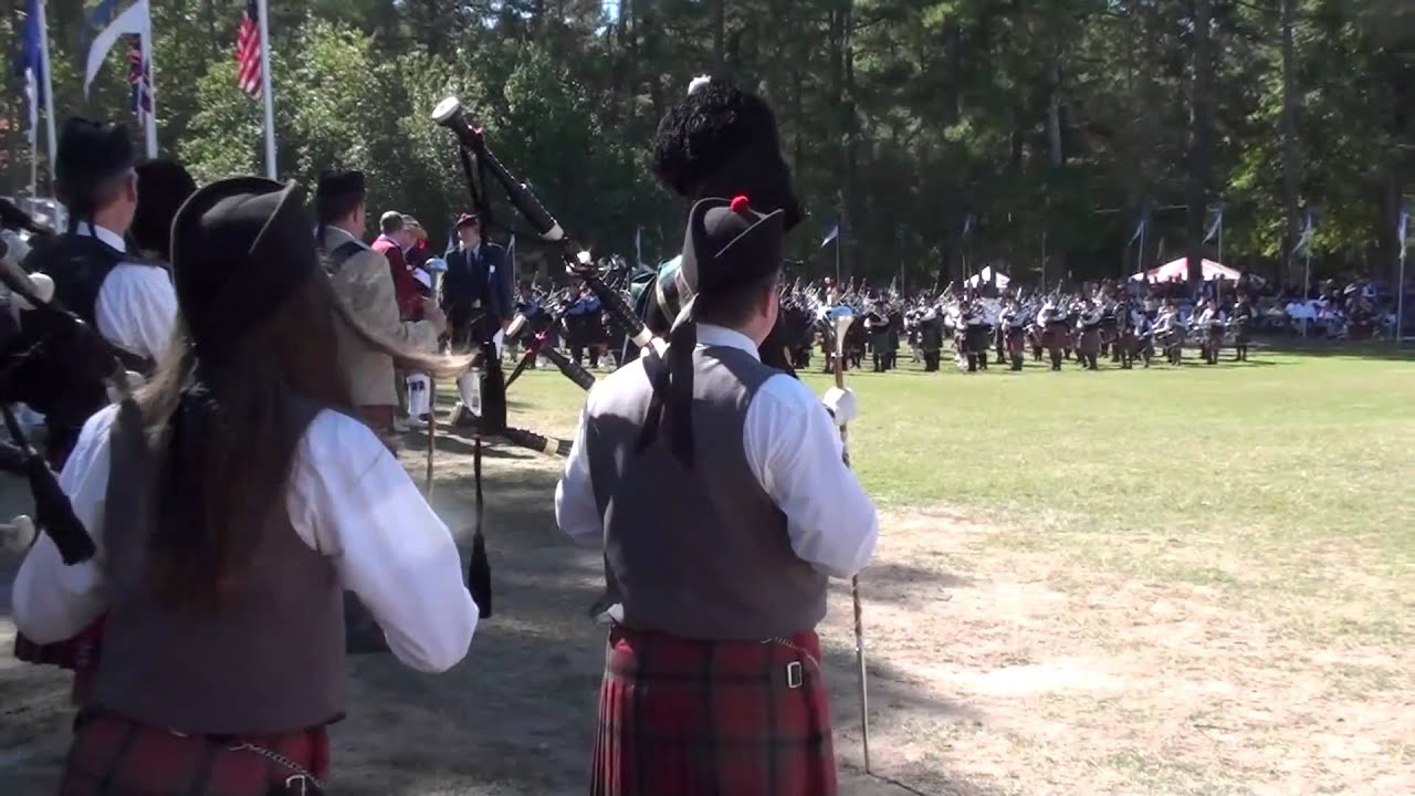 The Massed Bands - Stone Mountain Highland Games 2010