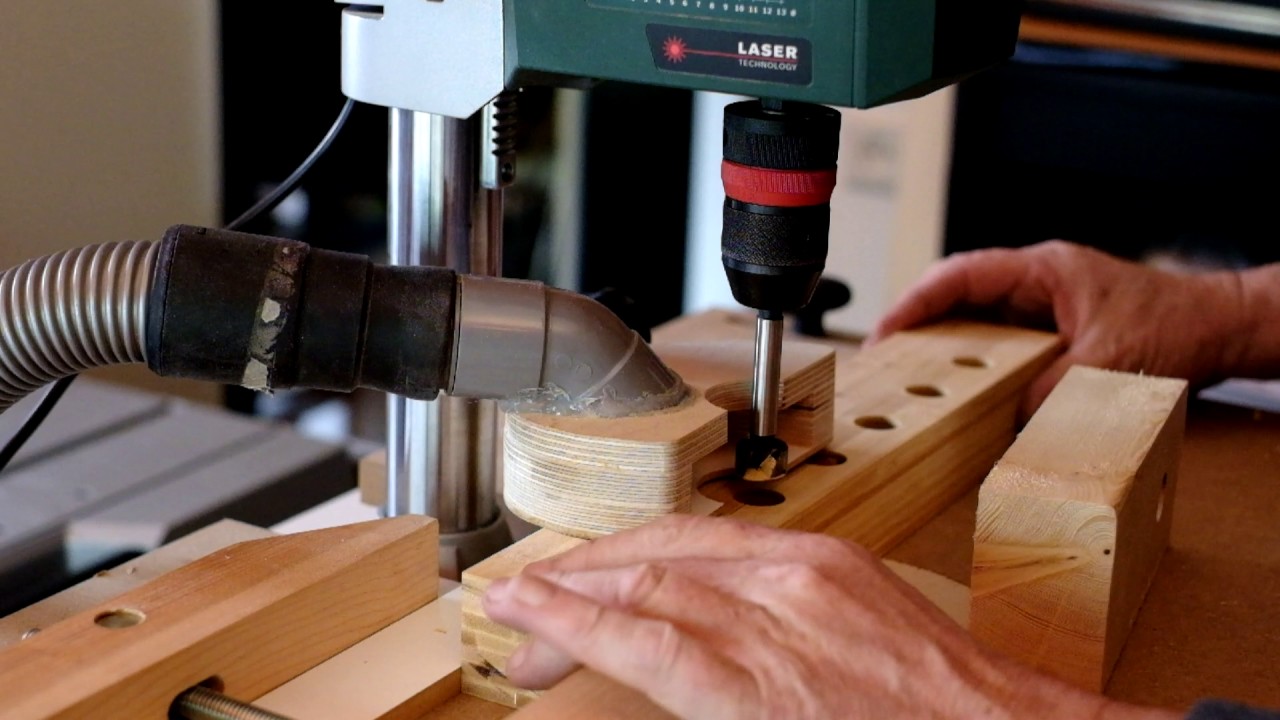 Perfect working dust extraction on my Bosch PBD 40 drill press