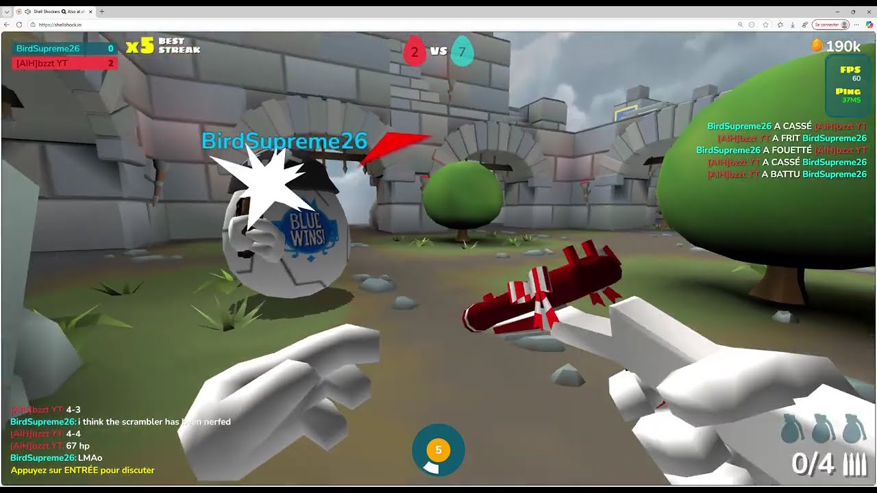 Shell Shockers - 1v1 with BirdSupreme26