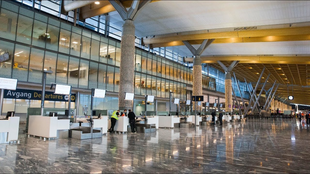 Gardermoen Airport In Oslo Norway 🇳🇴